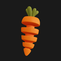 spiral carrot